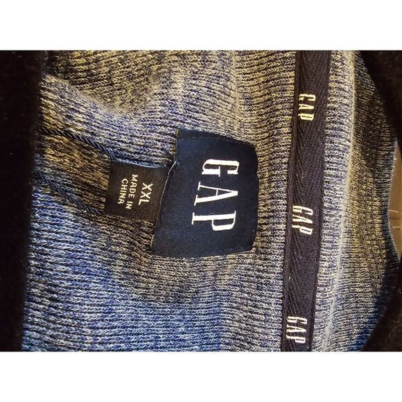 Men's Gap Long Sleeve Pullover 1/4 zip Sweater XXL New With Tag - Picture 6 of 10
